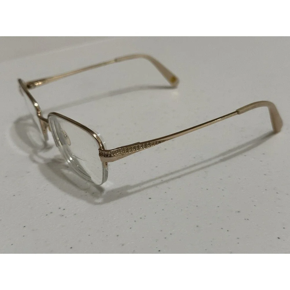 NINE WEST NW 1049 717 AUTHENTIC EYEGLASSES Rose Gold Color‎ 51 18 135